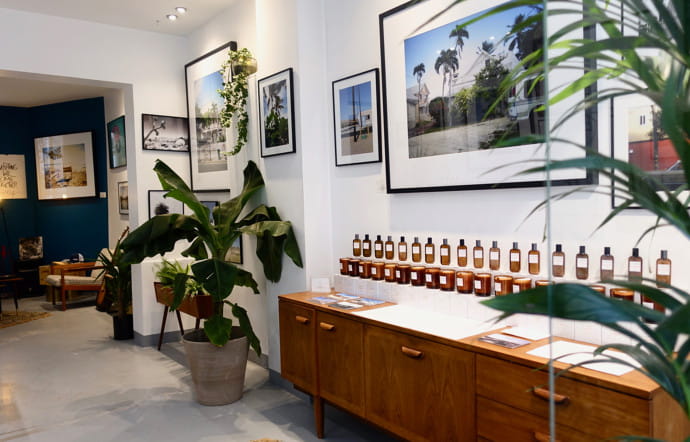 Le pop-up store de la marque au 30, rue Henry Monnier (Paris 9).