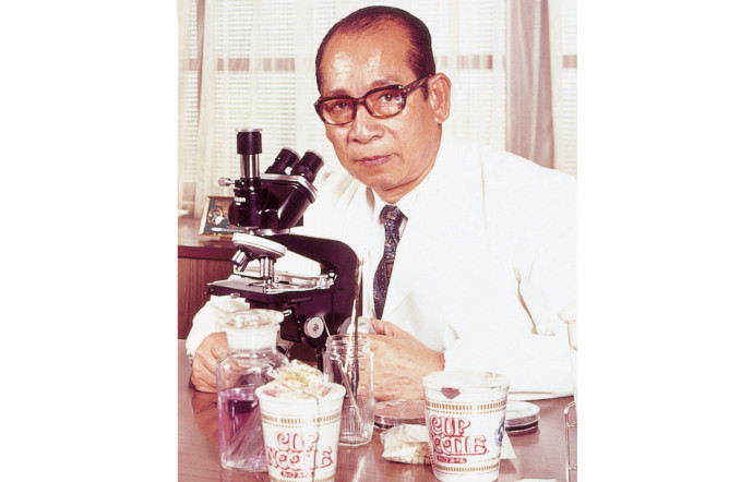 Le fondateur de Nissin, Momofuku Ando.