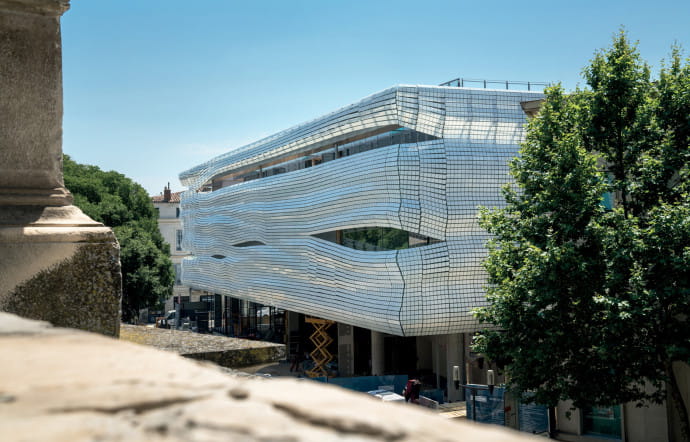 Le Musée de la romanité, à Nîmes.