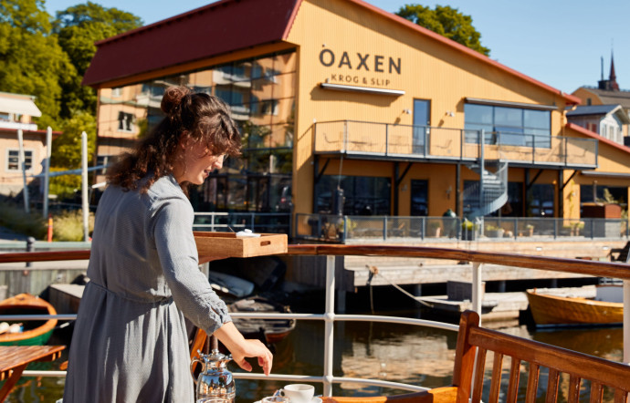 Stockholm, les restaurants : Oaxen.