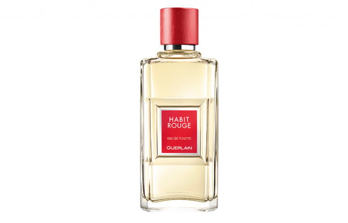 Habit Rouge, eau de toilette 100 ml, Guerlain.