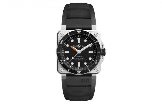 Cadran noir : la BR 03-92 Diver de Bell & Ross, 3 300 €.