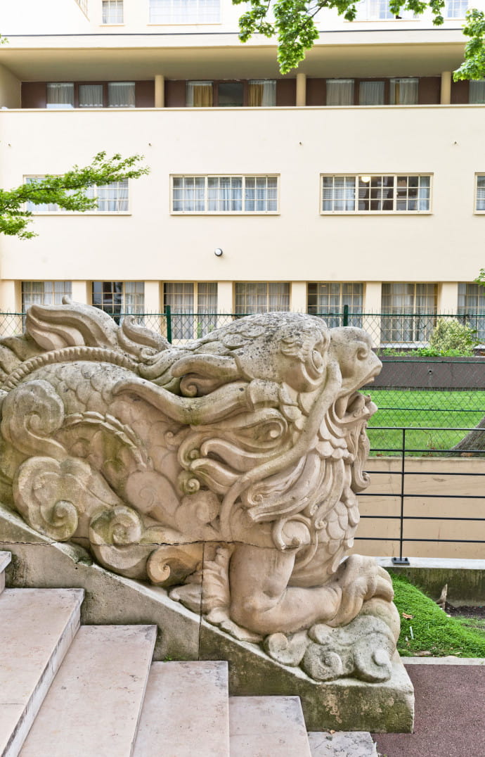La maison d’Asie du Sud-Est à la cité internationale universitaire.