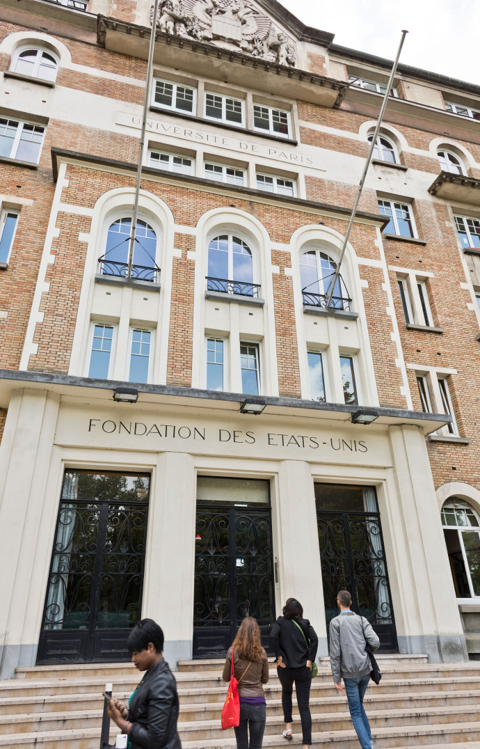 La fondation des Etats-Unis à la Cité internationale universitaire de Paris.