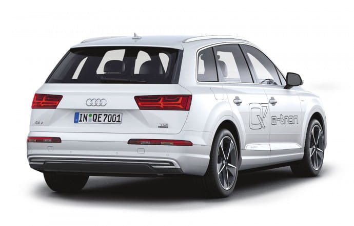 Audi Q7 e-tron quattro.
