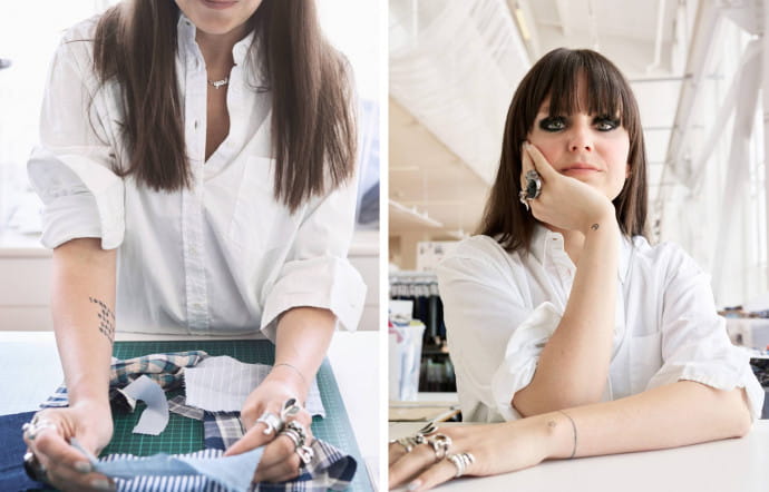 Alina Brane, designer pour Gant.