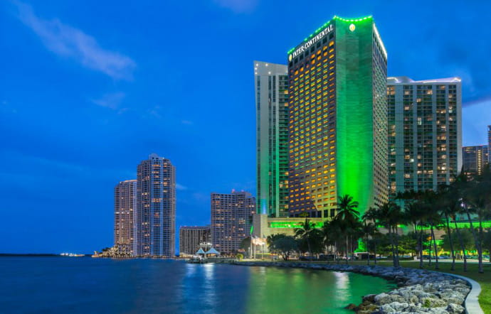 L’Intercontinental de Miami, sous pavillon chinois.