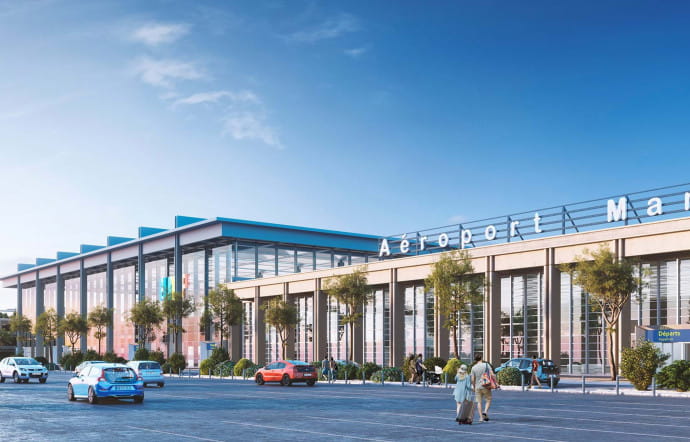 L’aéroport de Marseille par Foster and Partners.