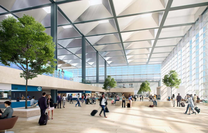 L’aéroport de Marseille par Foster and Partners.
