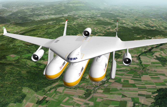 Clip-Air réinvente l’avion et le transport modulable.