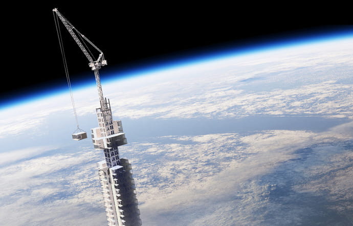 D’une hauteur de 32 km, la tour Analemma serait techniquement viable selon son concepteur Ostap Rudakevych.