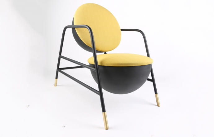 Fauteuil, ou armchair, Indolente.