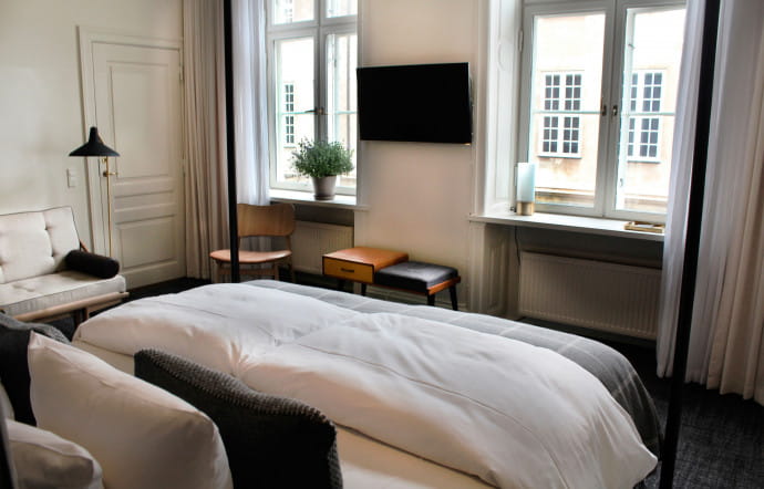 Le Danmark Hotel, dans le vieux centre.