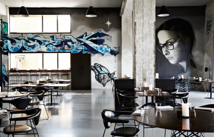 Le restaurant Amass à Refshaleoen.