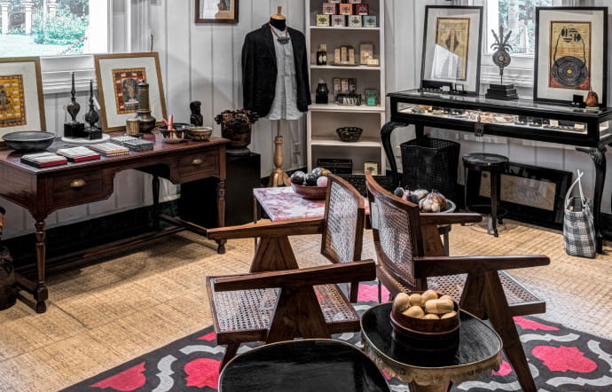 La boutique Vayu.