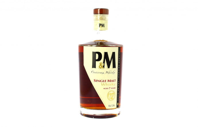 P&M Single Malt 7 ans, 69 €.