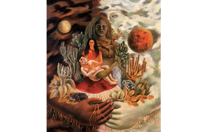 L’Étreinte de l’univers, de la terre, du Mexique, de Diego, de moi et de Señor Xolotl, 1949.