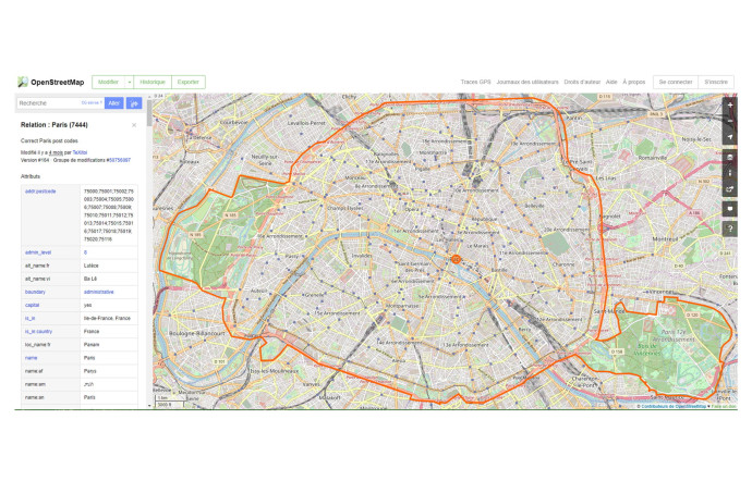 OpenStreetMap (OSM) est un projet international fondé en 2004 dans le but de créer une carte libre du monde. Des données sont collectées dans le monde entier sur les routes, voies ferrées, les rivières, les forêts, les bâtiments et bien plus encore !