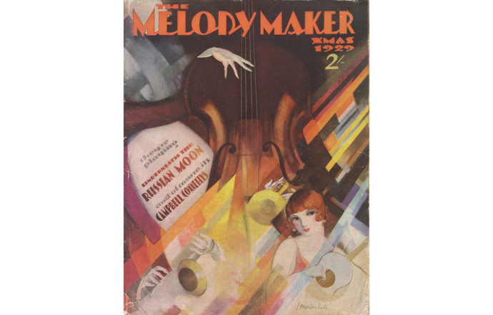 Couverture du magazine The Melody Maker, 1929.
