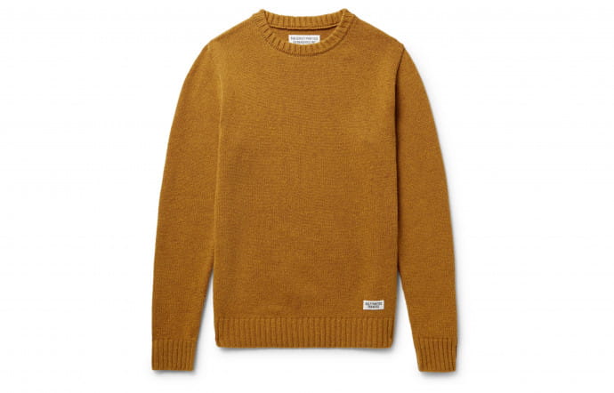 Pull moutarde Wacko Maria.