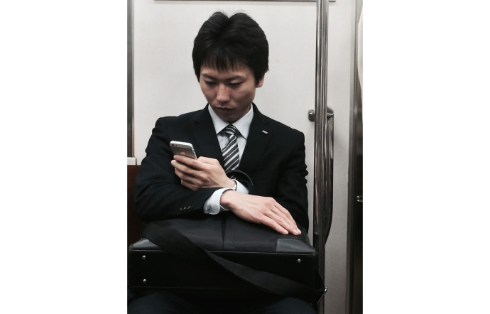 Tokyo 55 iPortrait Tokyo, Japon, 30 mars 2014 1.41 PM, iPhone 5s.
