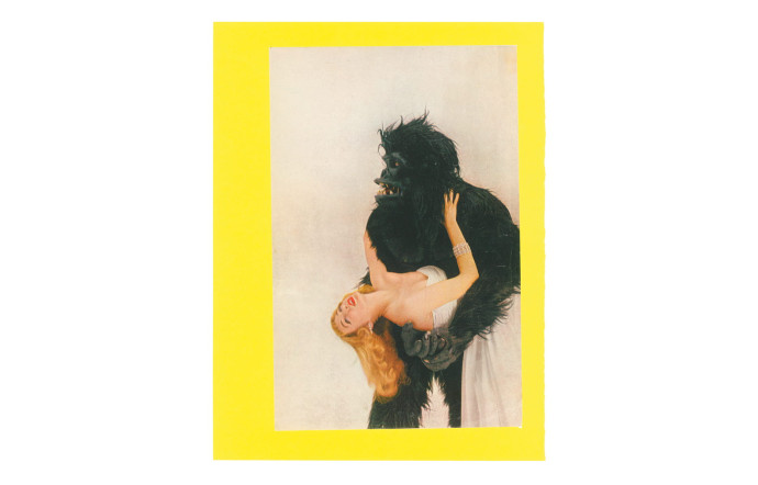 Eduardo Paolozzi, Bunk: Vogue Gorilla with Miss Harper, 1950−1972.