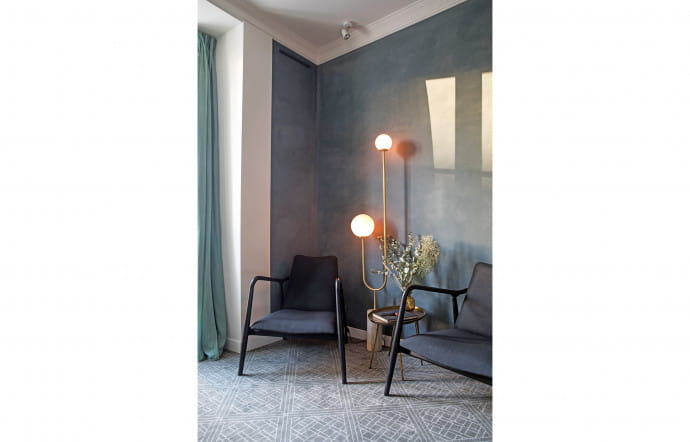 Une chambre de l’hôtel Grands Boulevards.