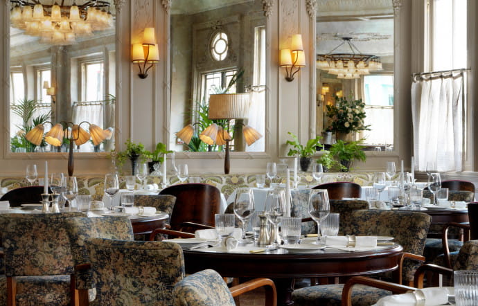 Le Kettner’s Townhouse est présenté comme un bar-restaurant, accompagné d’un hôtel.