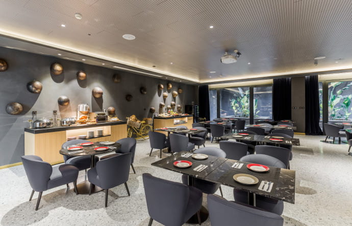 Le restaurant.