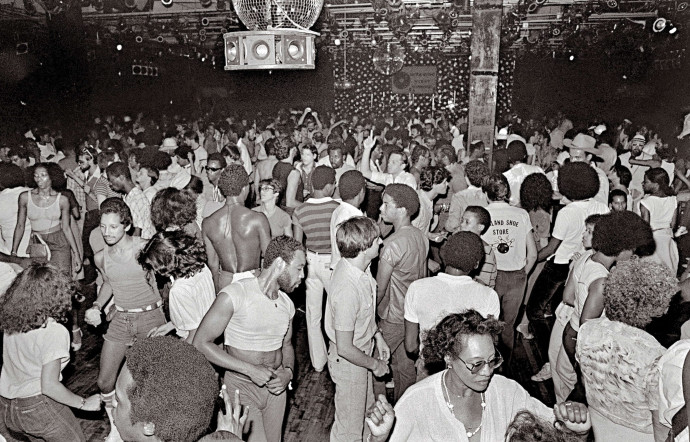 Le « Dance floor » du Paradise Garage, à New York, 1978.