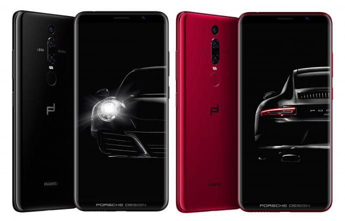 Huawei a profité de l’événement pour présenter la version Porsche Design du Mate RS.