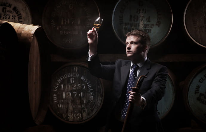 Brian Kinsman, le maître de chai de Glenfiddich.