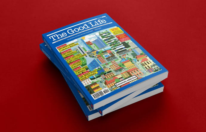 Le dernier numéro (#12) de The Good Life Italia.