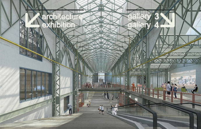 Bruxelles : les premières images du Kanal – Centre Pompidou