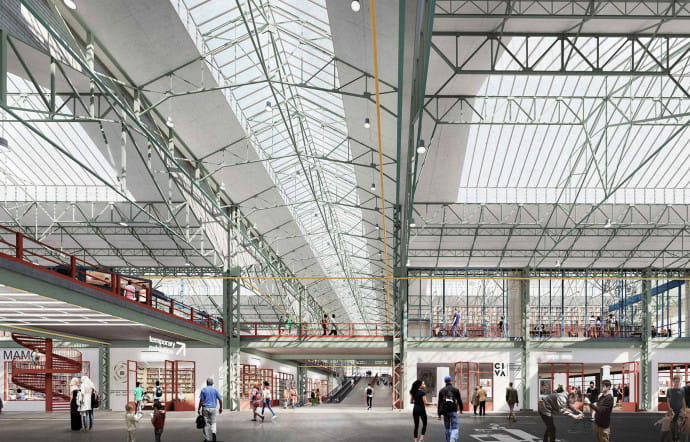 L’artère centrale.