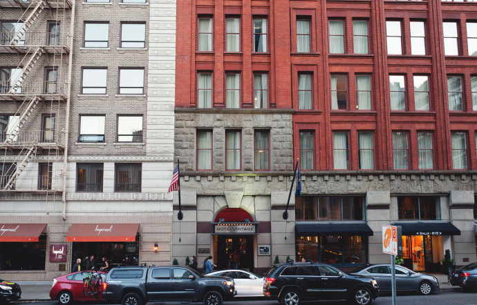 422 Southwest Broadway, tél. +1 (503) 228-1212, www.hotelvintage-portland.com.