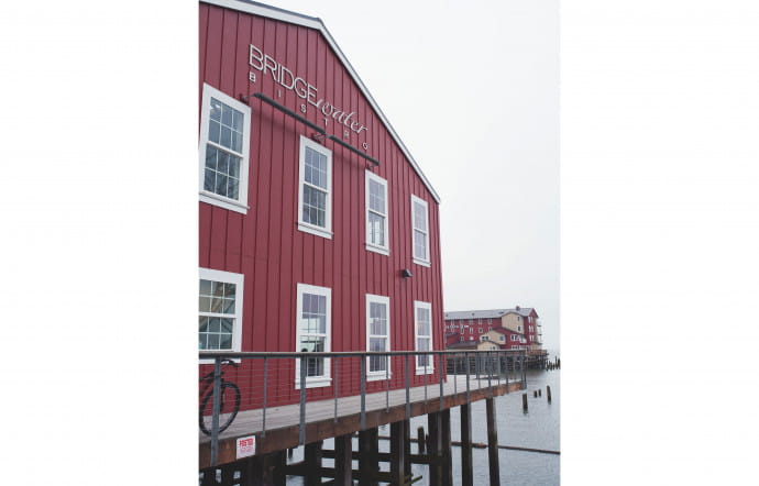 20 Basin Street, tél. +1 (503) 325-6777, www.bridgewaterbistro.com.
