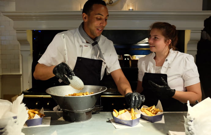 Frites Atelier Amsterdam, Korte Gasthuisstraat 32, www. fritesatelieramsterdam.com.