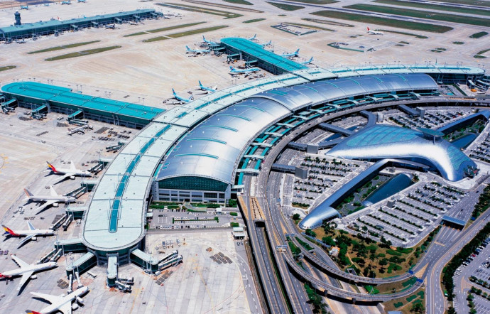 Le terminal 1 d’Incheon, qui avait été inauguré en 2001.