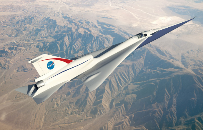 Avions supersoniques : Lockheed Martin QueSST X-Plane.