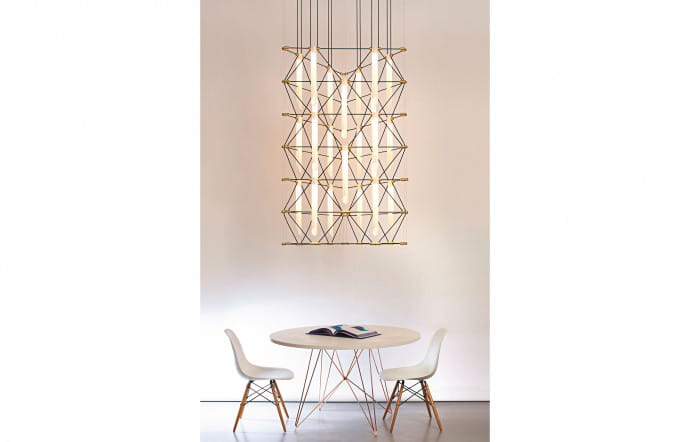 Chez Designheure : Lustre Mozaik, de Davide Oppizzi.