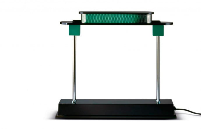 Lampe Pausania d’Ettore Sottsass, Artemide (1983).
