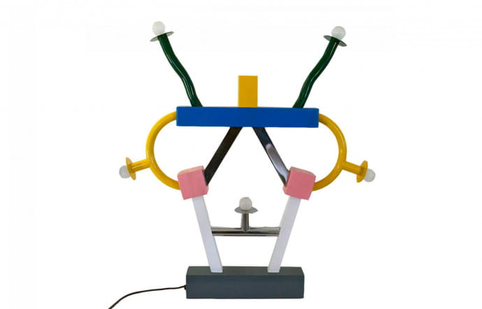 Douze incontournables du collectif Memphis : Ashoka, Ettore Sottsass (1981).