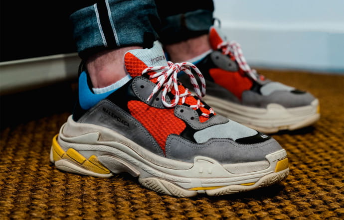 Sneakers : la marque Balenciaga.