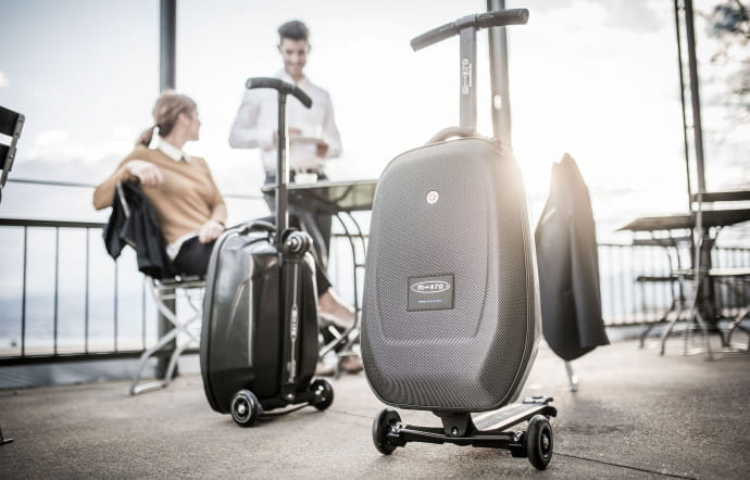 La Micro Luggage de Micro, en collaboration avec Samsonite.