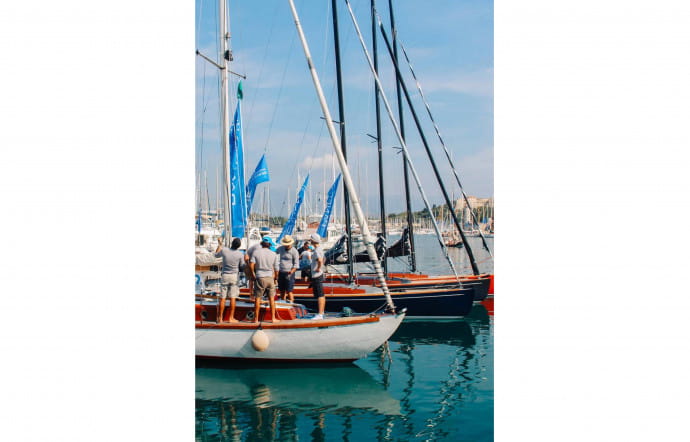 Voile à Antibes.