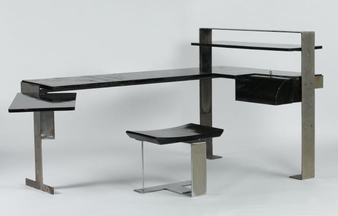 Architecture, design et mode – 5 expositions à ne pas rater / Bureau pour Robert Mallet-Stevens, Pierre Chareau, 1927.