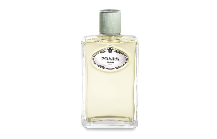 Sélection : parfums mixtes – Infusion d’Iris, eau de parfum, Prada, 100 ml, 87 €.