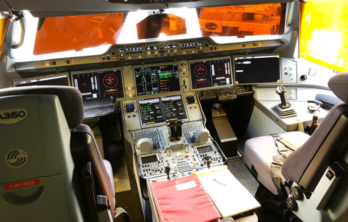 Régressif : un passage dans la cockpit de l’A350 !