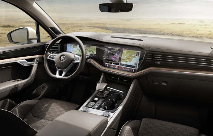 Le nouveau Touareg de Volkswagen.